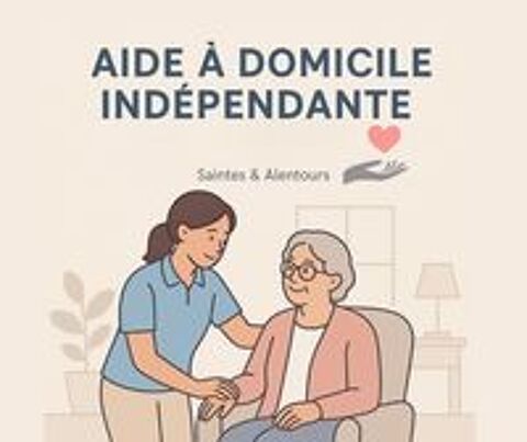   AIDE À DOMICILE  SAINTES & ALENTOURS 
