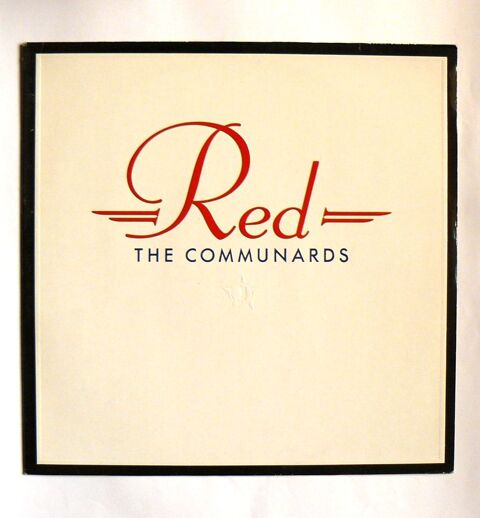 LP COMMUNARDS : Red - London Records 828 066-1 - 1987 8 Argenteuil (95)