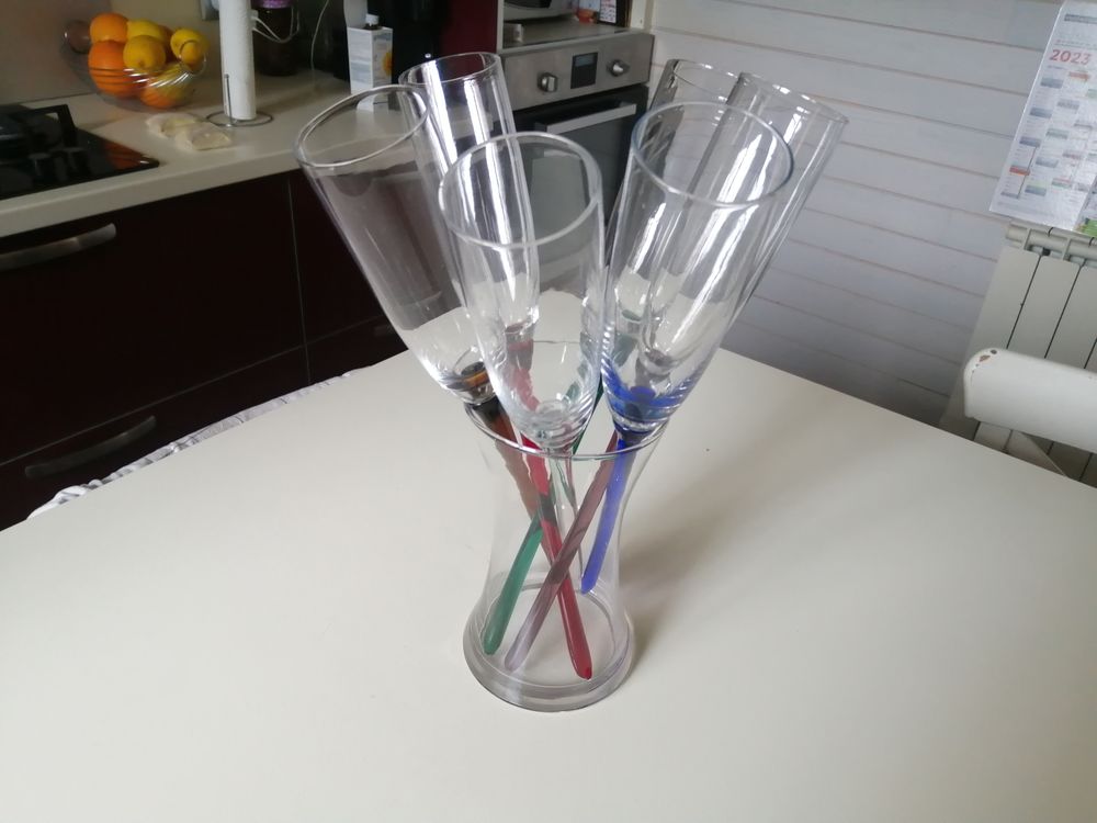 flutes a champagne Cuisine