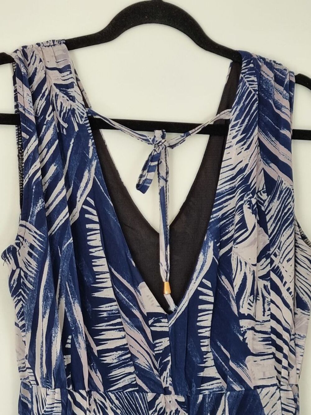 Robe longue bleu, taille M Vêtements