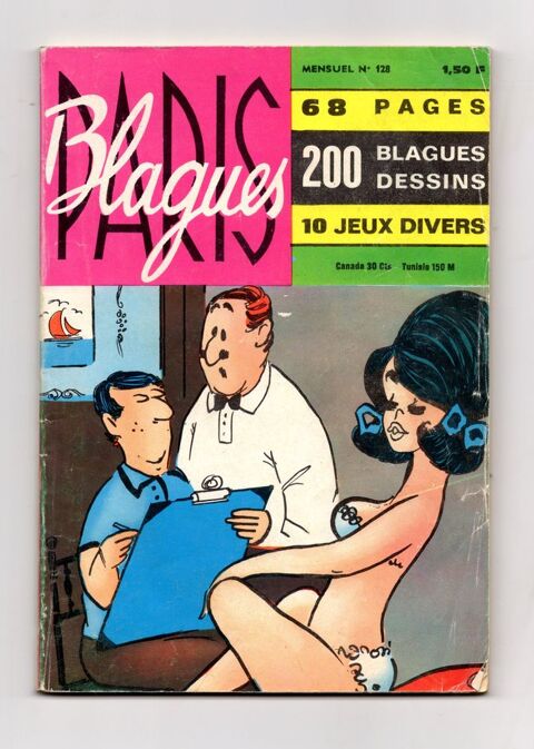 Paris-blagues n� 128 - Lassalvy - Didier - Marssoup - Roger 4 Argenteuil (95)