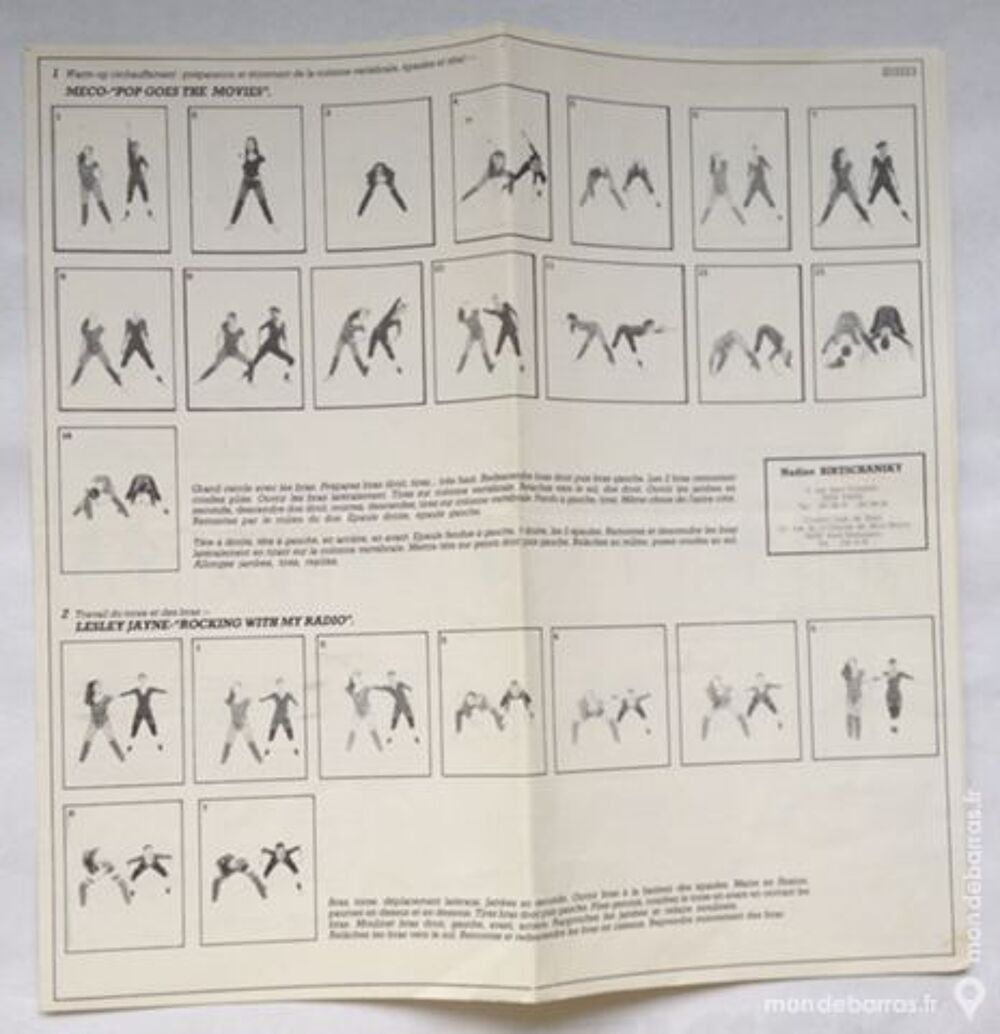 33 tours vinyle Energic's dance movement CD et vinyles