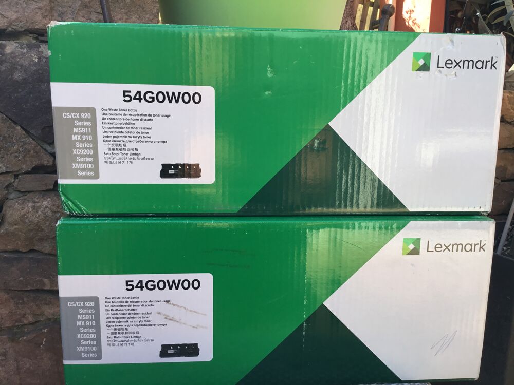 Lexmark 54G0W00 Cartouche de toner 2pi&egrave;ce[s] Original Matériel informatique