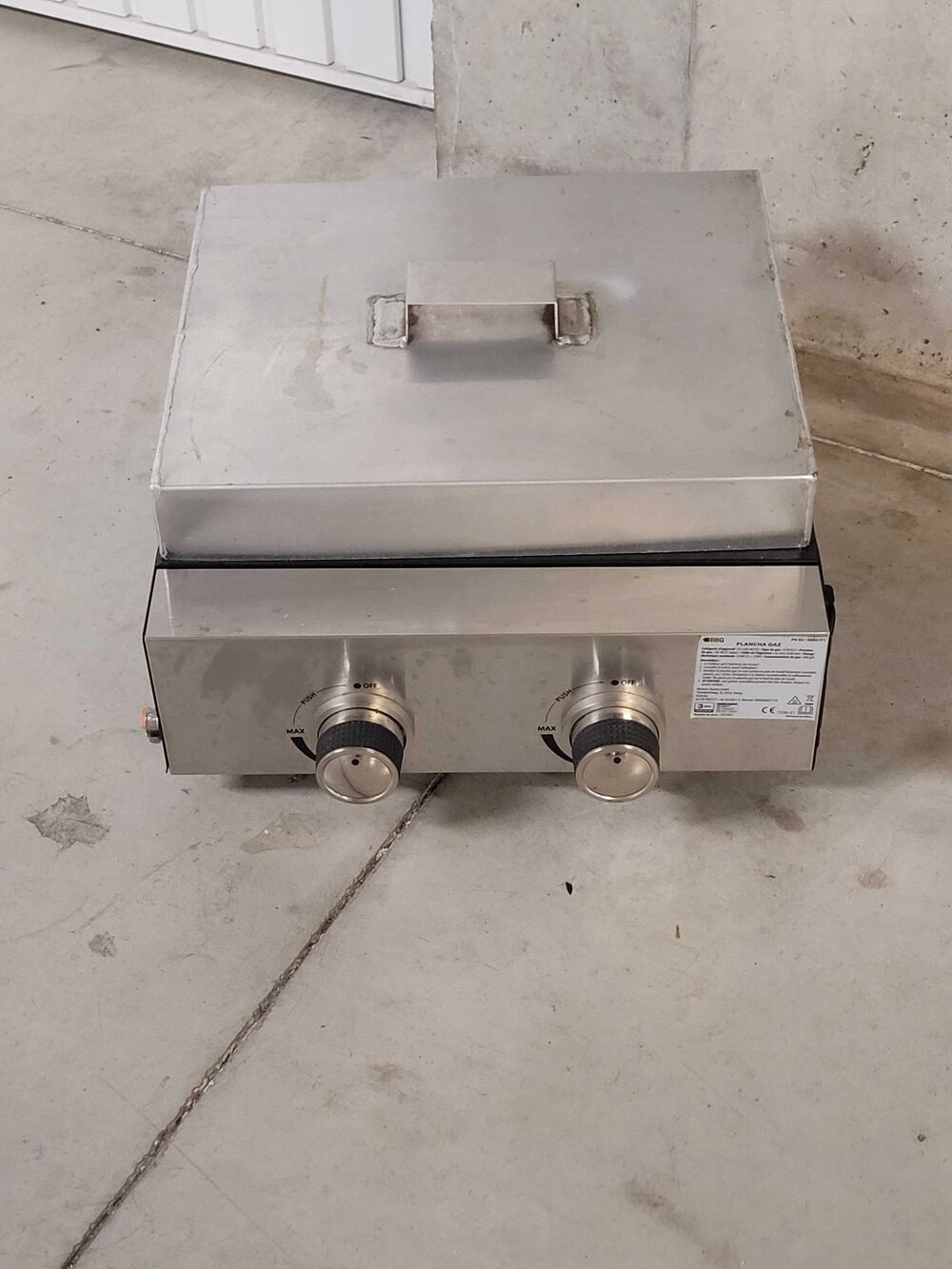 Plancha gaz Electroménager