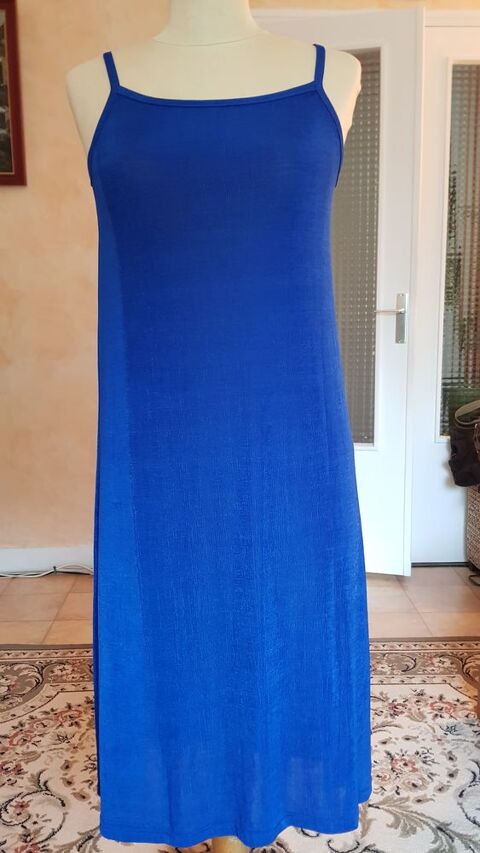 Robe bretelles bleu électrique ( L - 40/42) 9 Saint-Martin-le-Beau (37)