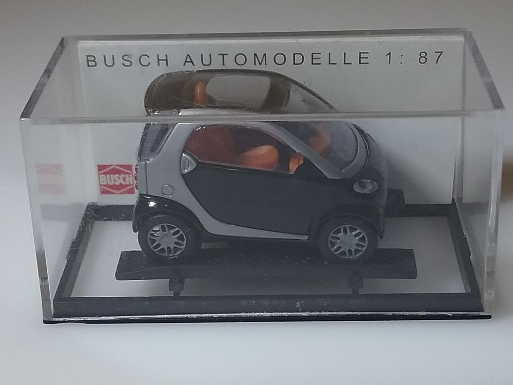 Busch Smart Car 48900 black silver 1:87 HO GTi75 Jeux / jouets