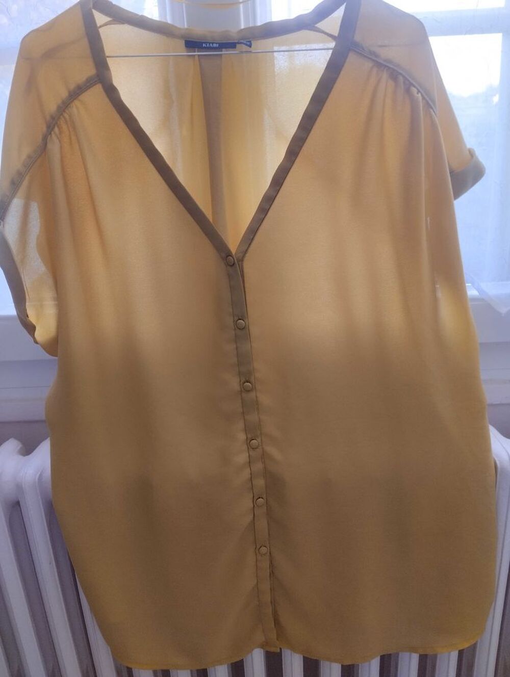 Chemisier moutarde 46/48 Vêtements