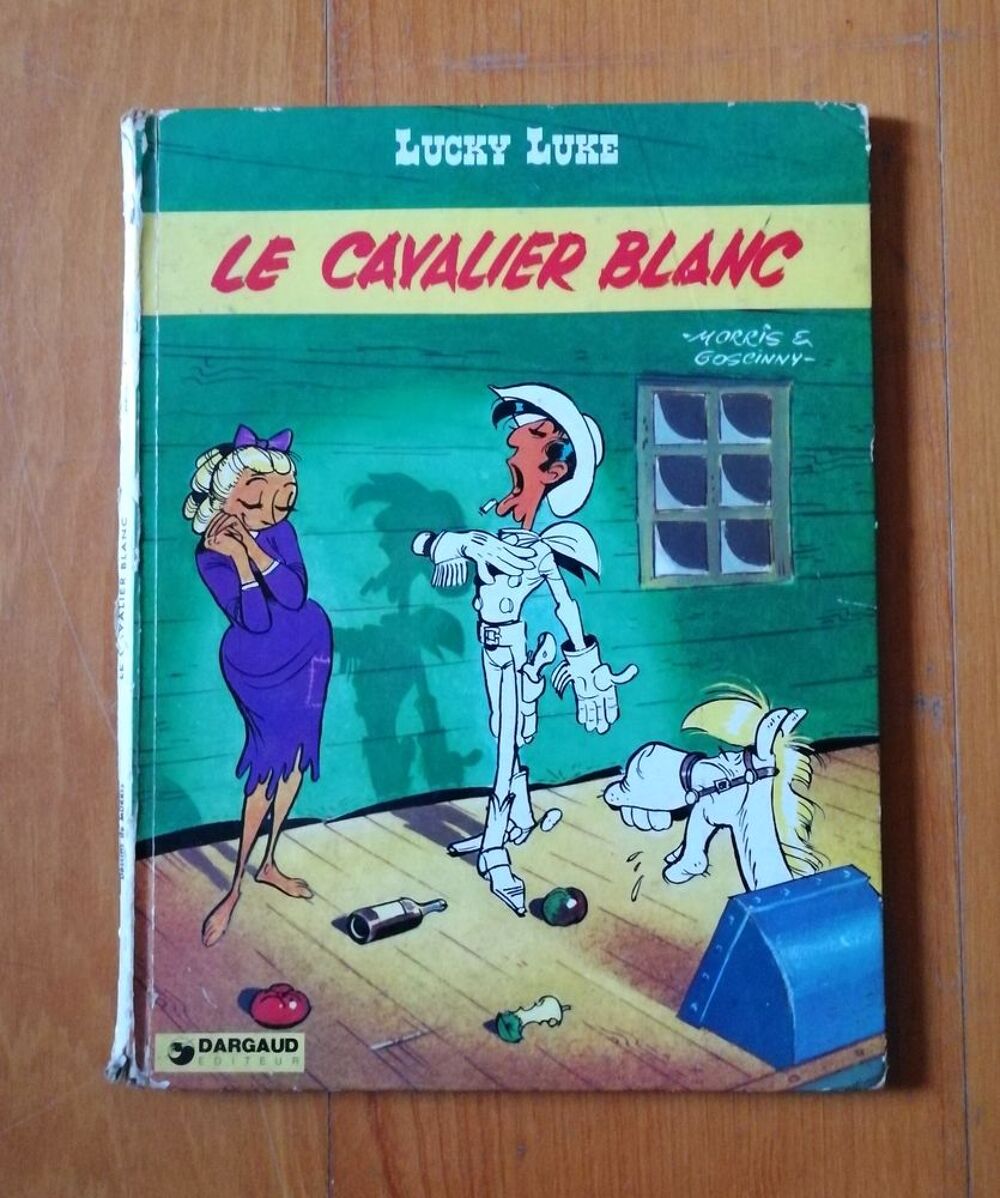 Lucky Luke : Le cavalier blanc - Morris - Dargaud - 1978 Livres et BD