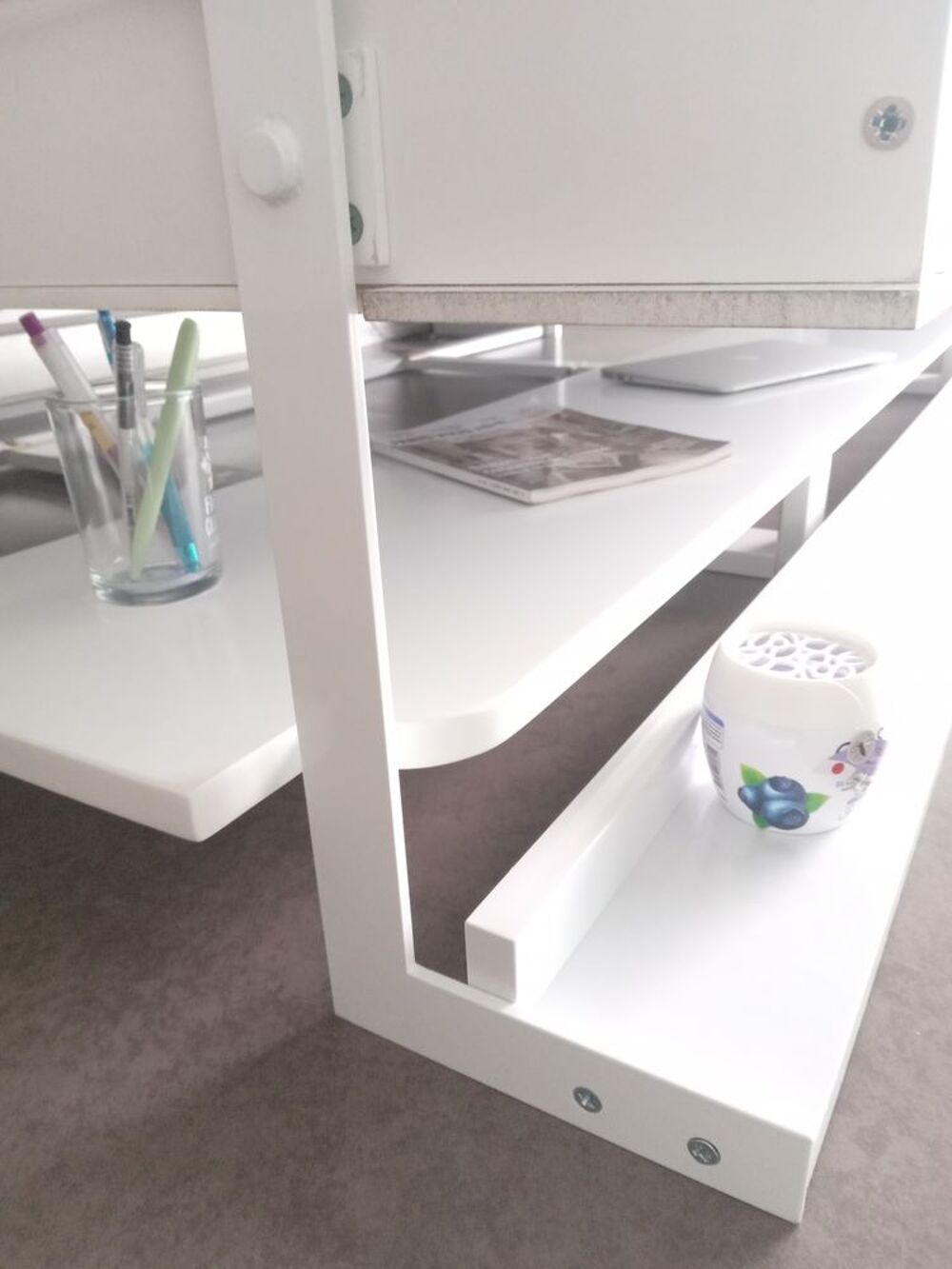 ?? LIT-BUREAU Escamotable 2 places NEUF (HORIZONTAL) Meubles