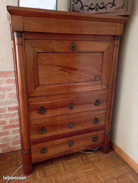 Secrtaire Empire Napolon TBE 520 Rieux (56)