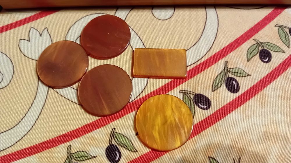Boite &agrave; jetons de jeux DAL NEGRO SUPERBE 