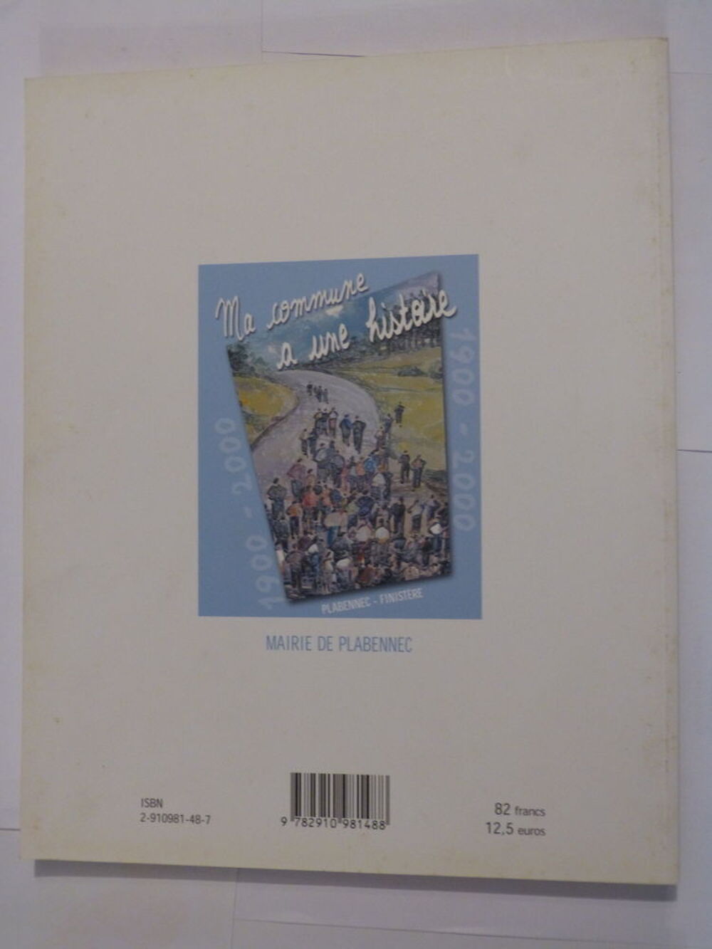 MA COMMUNE A UNE HISTOIRE - PLABENNEC Livres et BD