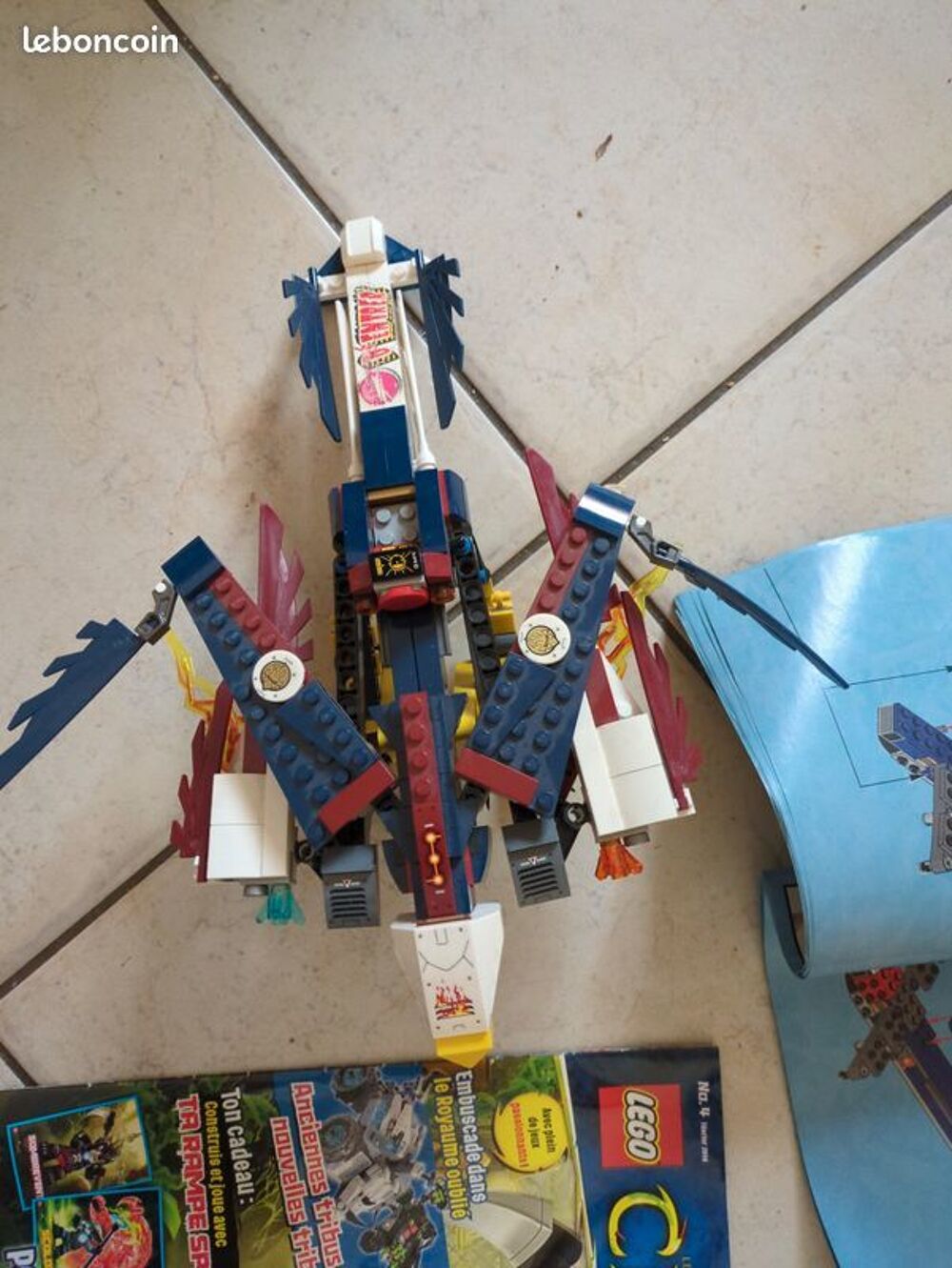 Lego Chima 70142 le planeur aigle de feu d'Eris Jeux / jouets