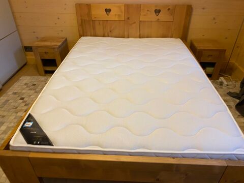 Lit 2 places avec matelas 0 Megve (74)