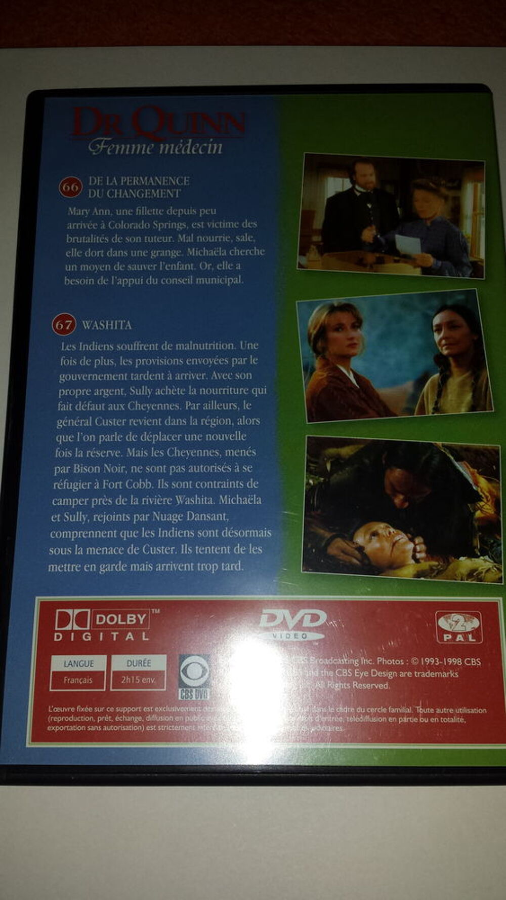 DVD DR QUINN FEMME MEDECIN
N&deg; 23
DVD et blu-ray