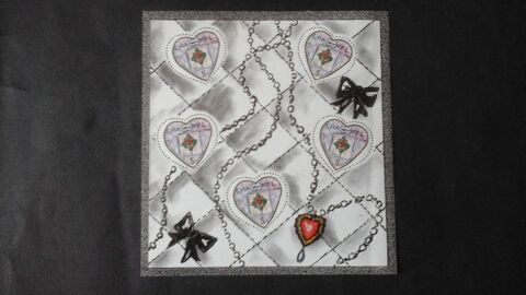 Timbres de France Saint-Valentin 2004 7 Angers (49)