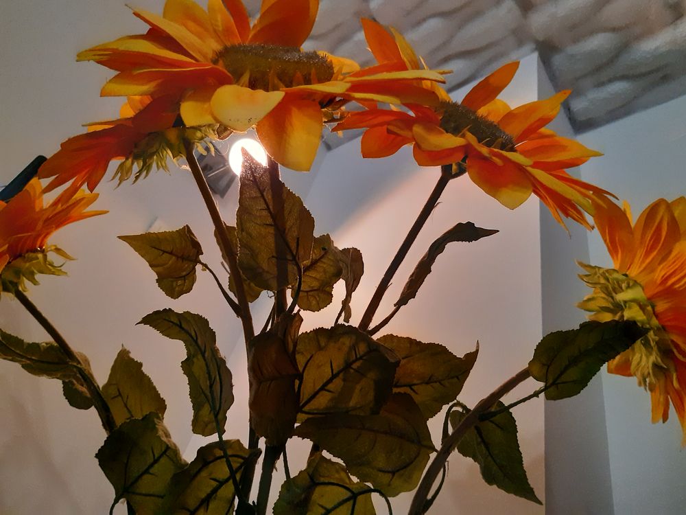 
Grands Tournesols Synth&eacute;tiques 150 cm. Décoration