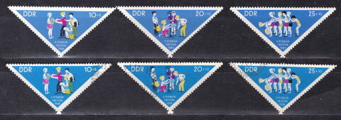 Timbres ALLEMAGNE-RDA-DDR-1964 YT 748 à 750  1 Paris 1 (75)