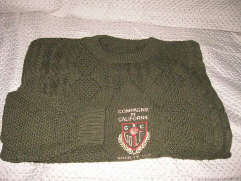  pull homme de couleur Kaki 10 Biscarrosse (40)