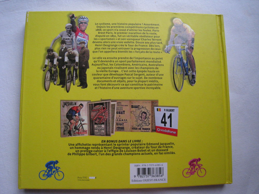 Le cyclisme une histoire populaire 109 pages Livres et BD