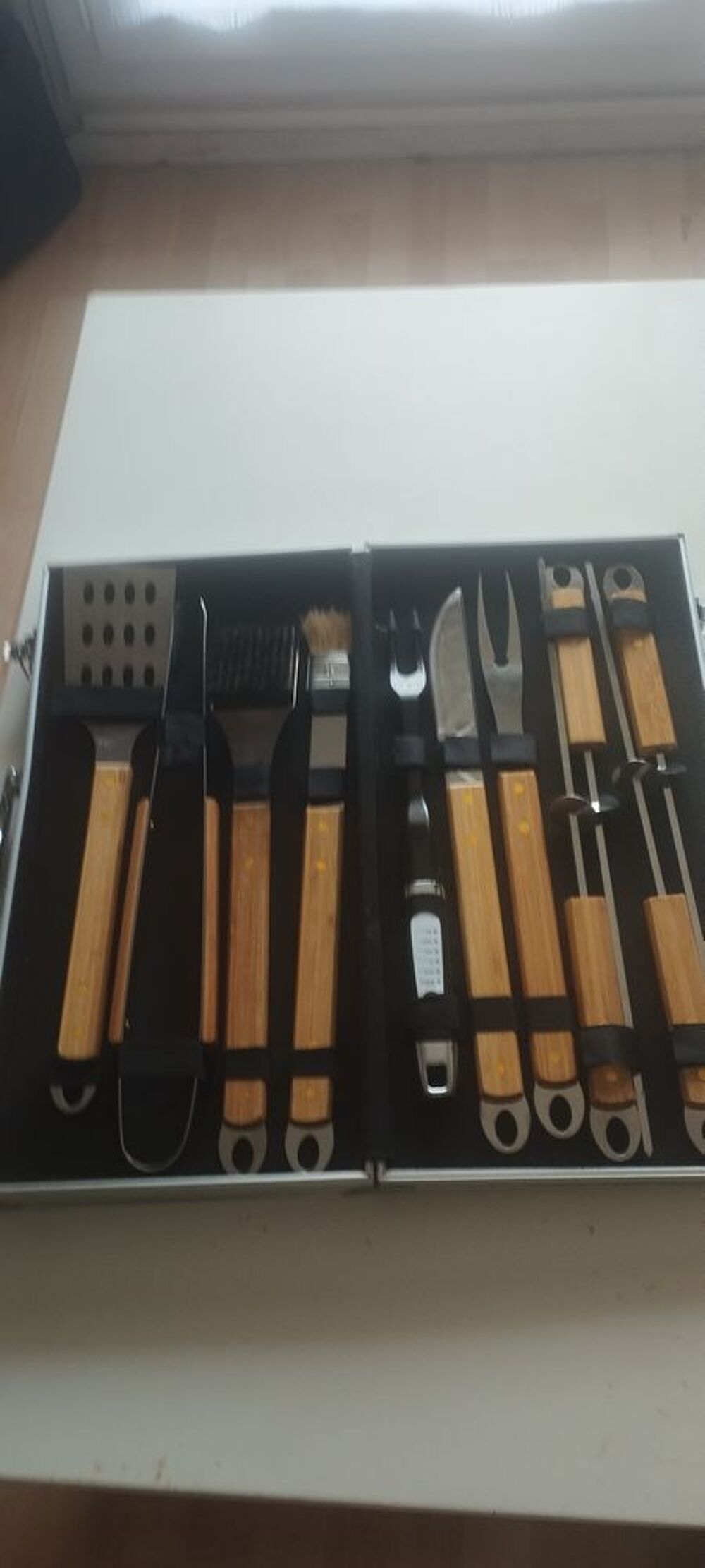 Malette ustensiles de barbecue Jardin