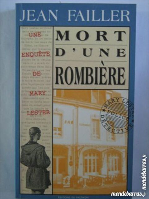 MARY LESTER N° 11 MORT D' UNE ROMBIERE 2 Brest (29)