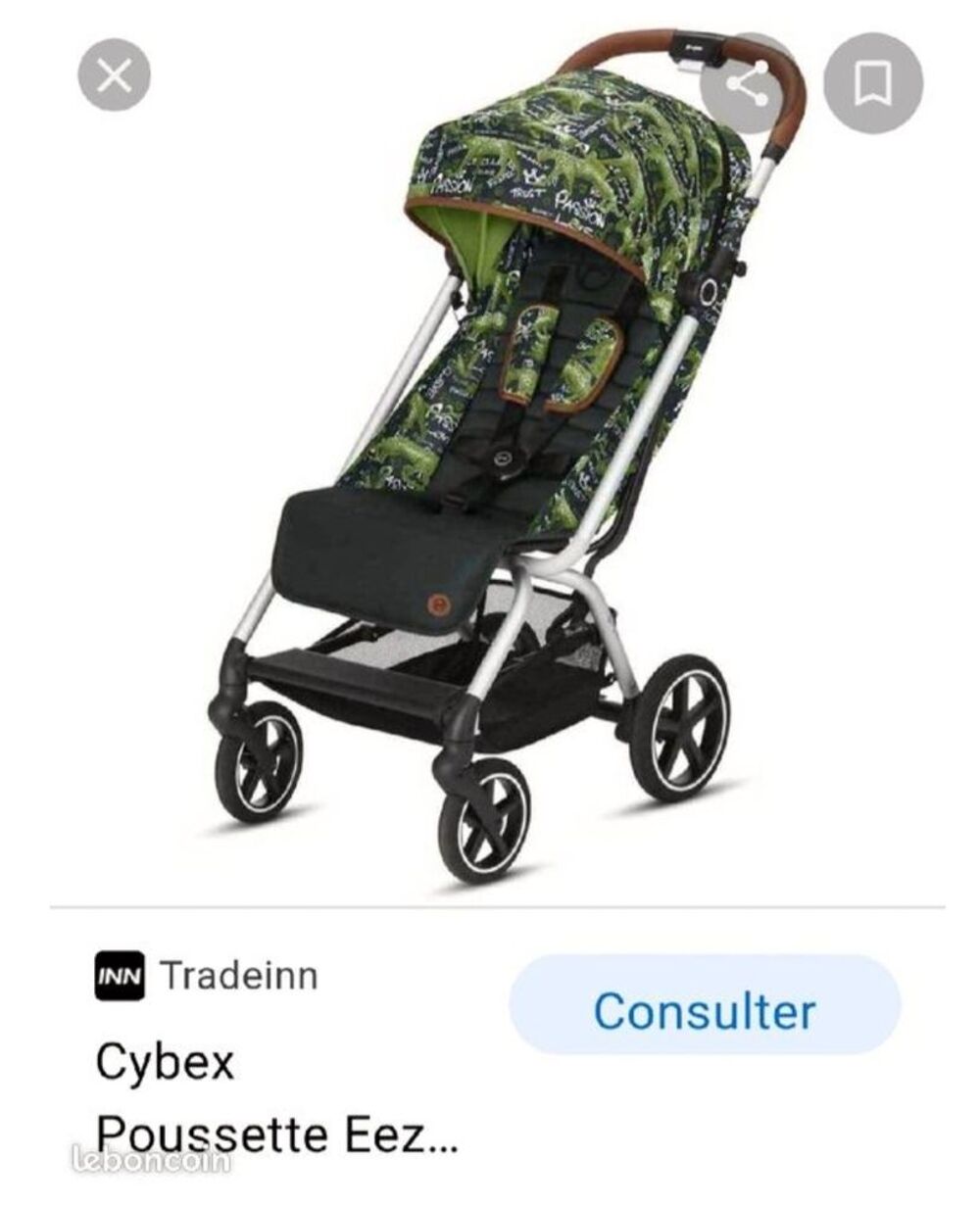 Poussette Cybex EESY S Trust limit&eacute;e &eacute;dition NEUVE Puriculture
