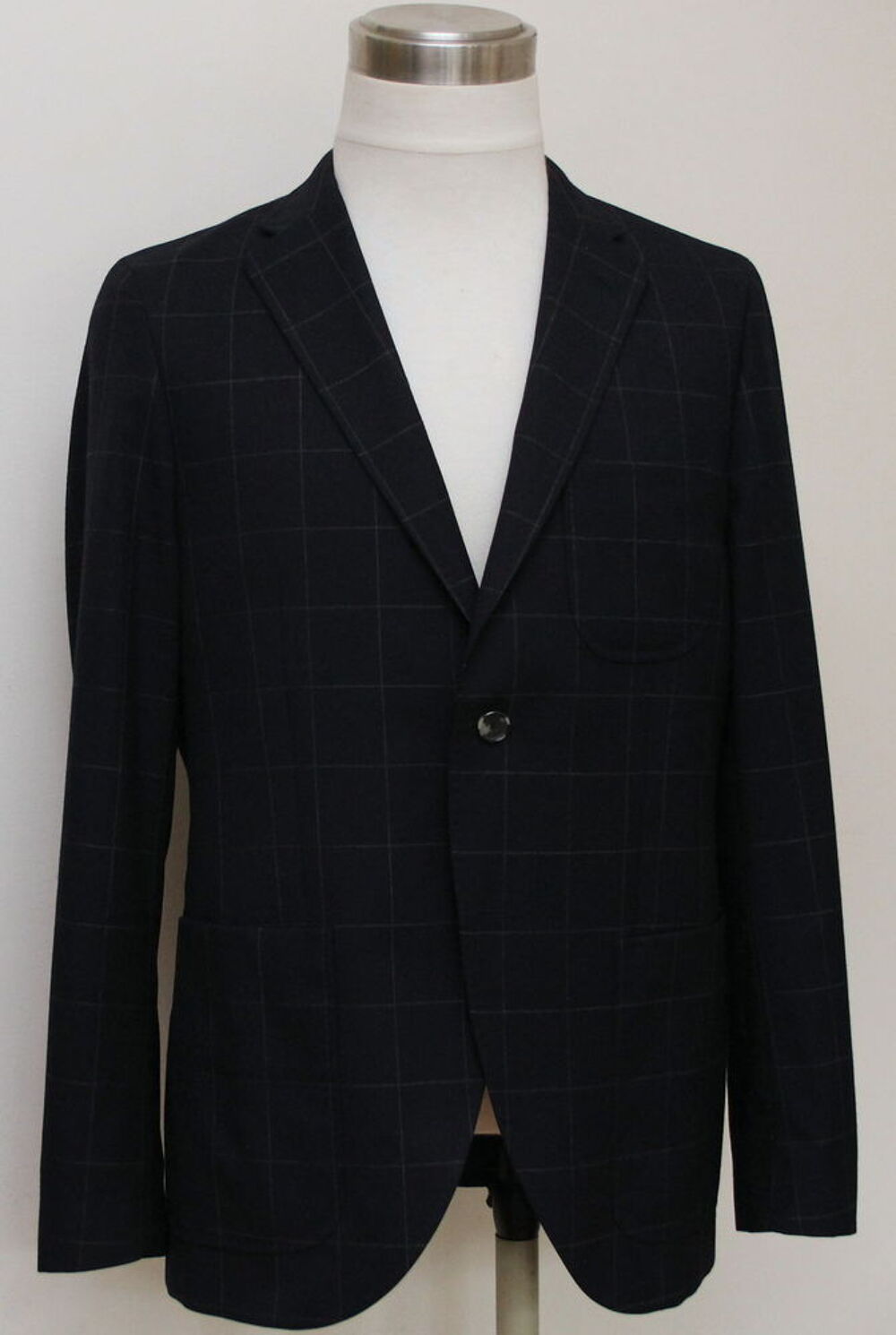 Veste laine marine DANIEL CREMIEUX T.52 Vêtements