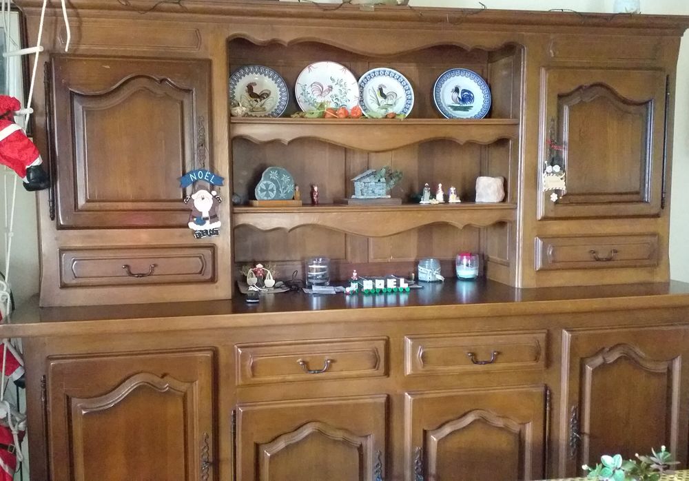 Bahut vaisselier style campagnard bois massif Meubles