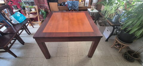 Table � manger en ch�ne massif et ses quatre chaises Amiens (80)