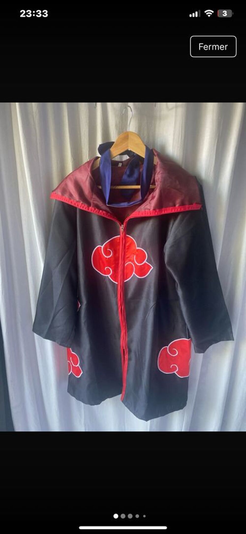 cape Naruto Vêtements enfants