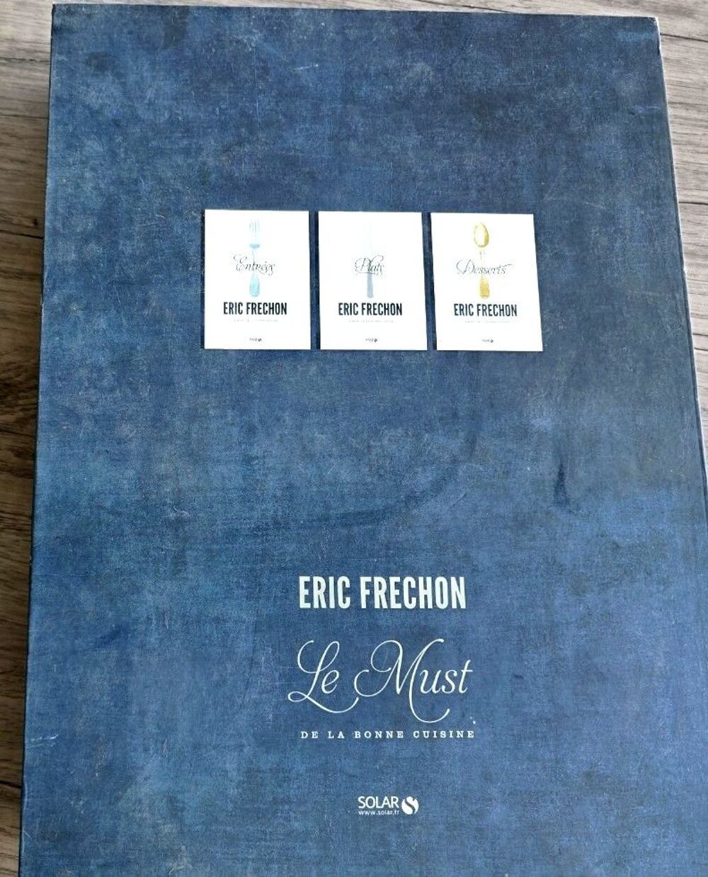 Coffret de 3 livres de cuisine Eric FRECHON Livres et BD