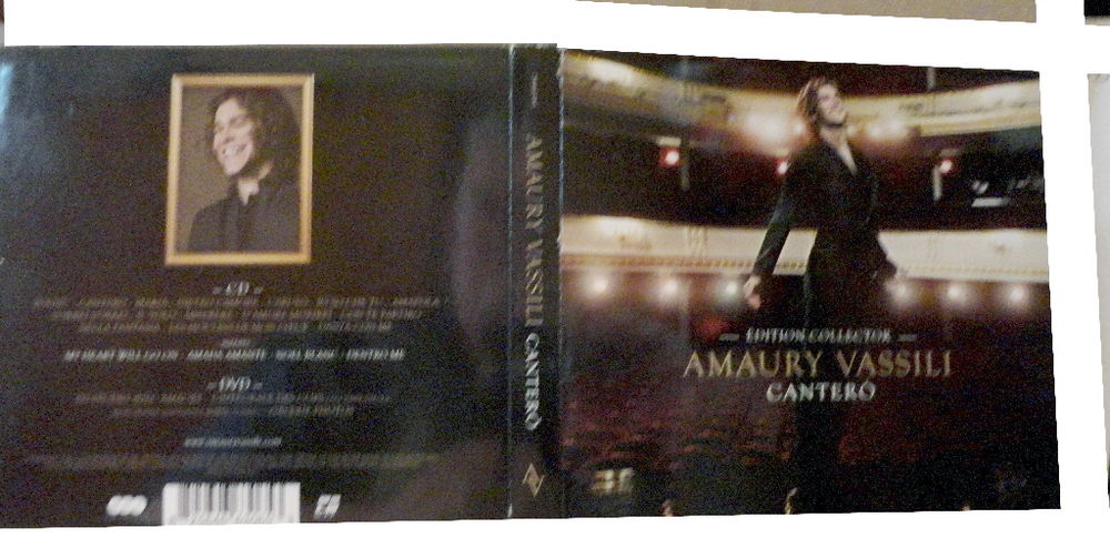 CD / DVD - AMAURY VASSILI &Eacute;DITION COLLECTOR &gt; CANTER&Ograve;
CD et vinyles