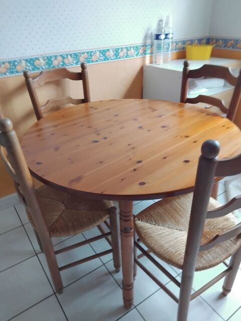 Table en pin Orleans (45)