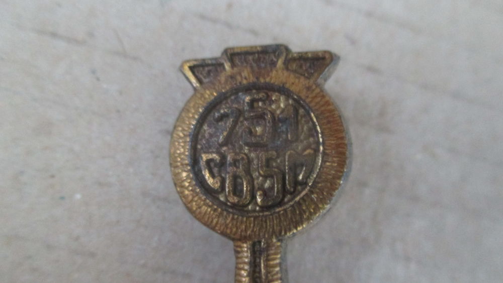 tr&egrave;s rare insigne militaire. 