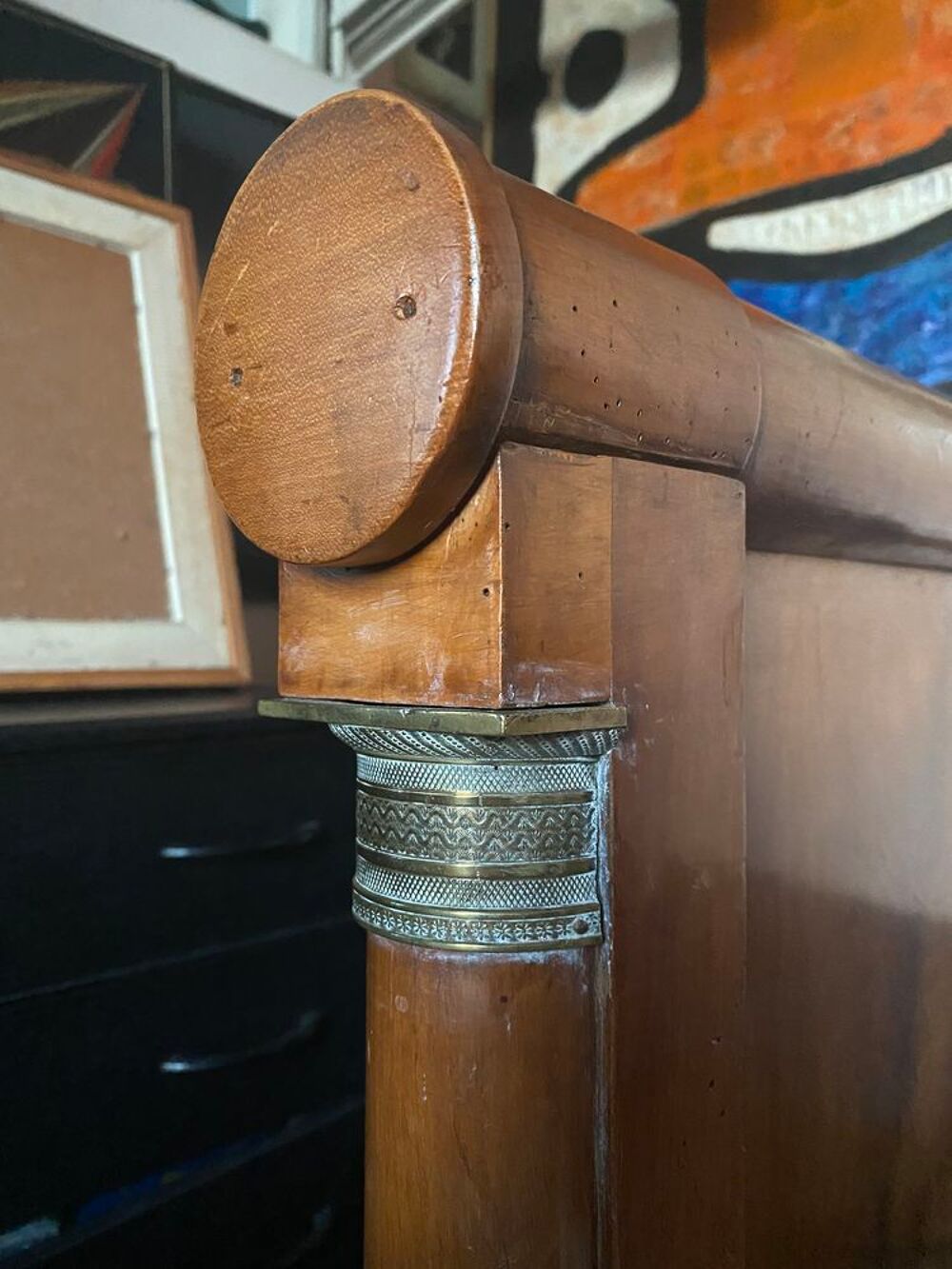 cause d&eacute;m&eacute;nagement une ancienne banquette. Lit Meubles