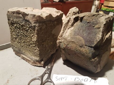 Blocs de septaria 25 Fréjus (83)