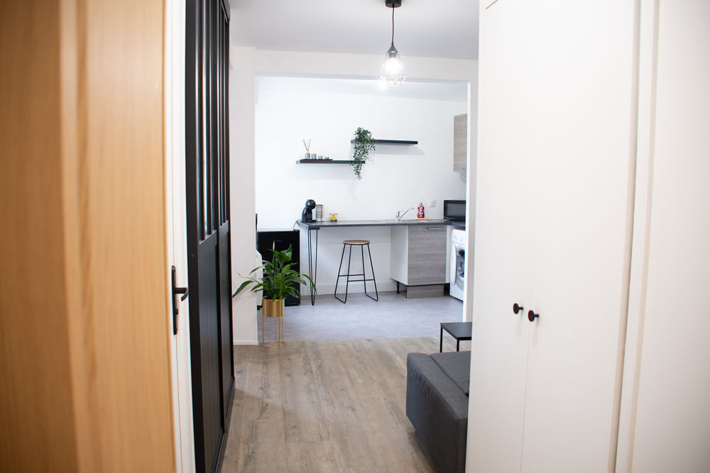 Location Appartement Studio meublé 30 m² avec verrière ? Clinique Les Fontaines ? Melun