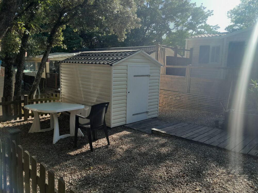 Vente Chalet Mobil home IRM prestige, isolation renforcée, climatisé. Bollène