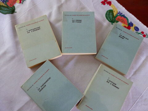 Les ?uvres de Pierre Teilhard de Chardin 50 Roclincourt (62)