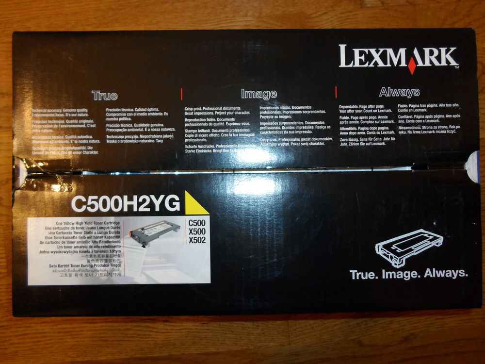 Lexmark - Toner Yellow Matériel informatique