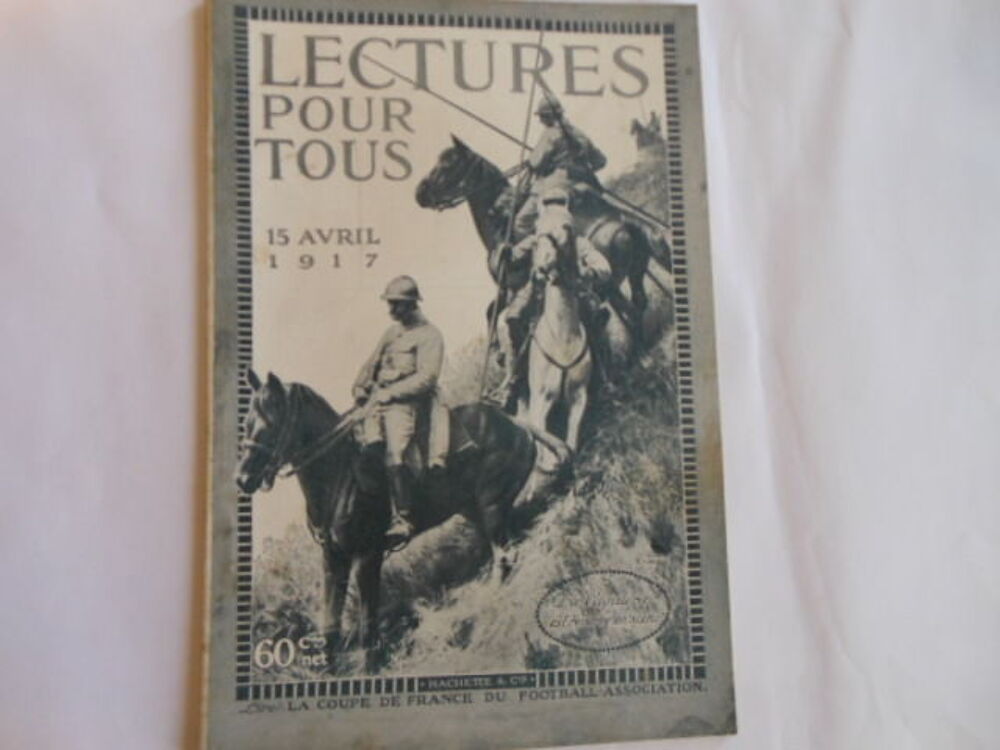 lecture pour tous du 15 avril 1917 Livres et BD