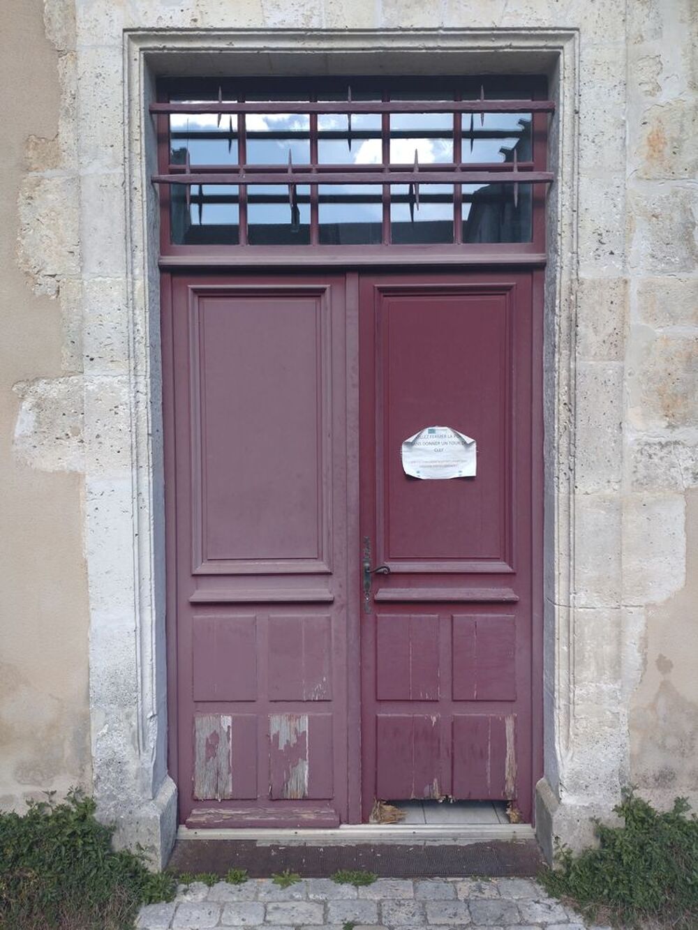 double porte d'entr&eacute;e Bricolage