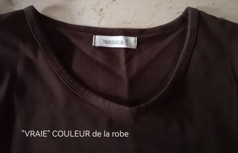 Robe tee-shirt   couleur marron   taille 44/46
5 Narbonne (11)