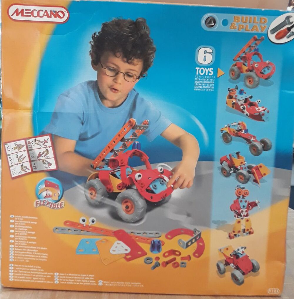 Meccano Build and Play . Num&eacute;ro 9104 . Jeux / jouets