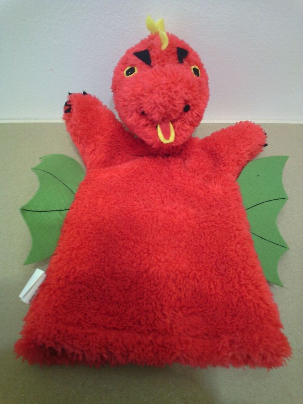 Marionnette de dragon hauteur 26 cm - TBE Jeux / jouets