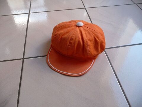 Casquette en tissu orange 6 Celles-sur-Belle (79)