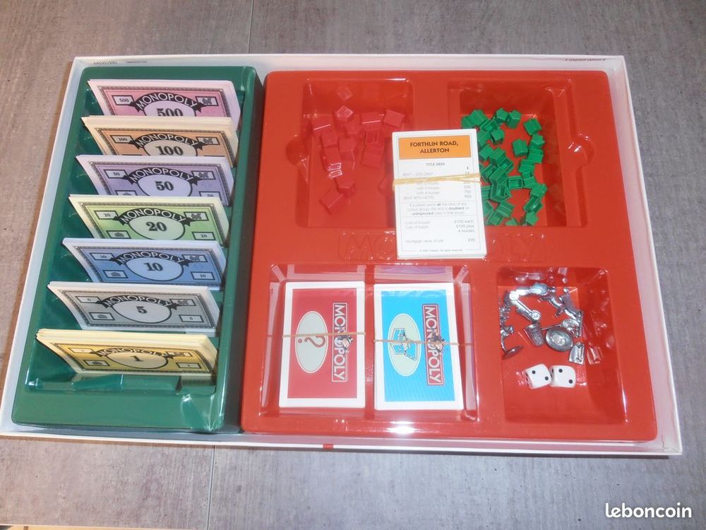 Monopoly Liverpool-en tr&egrave;s bon &eacute;tat et complet. Jeux / jouets