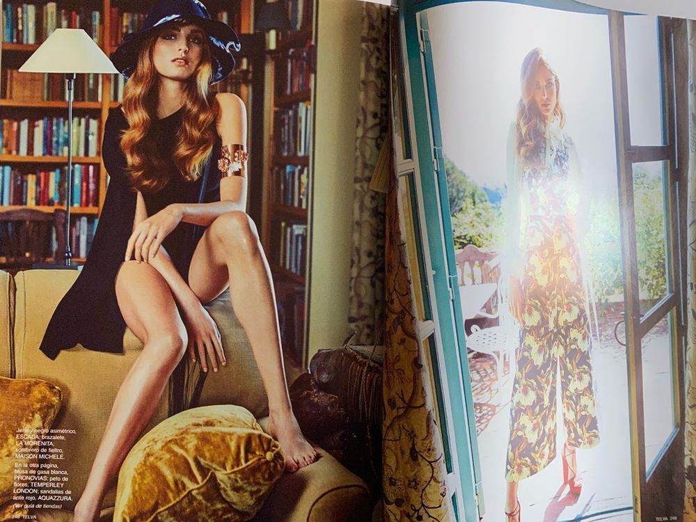 TELVA Magazine _ CRESSIDA BONAS _ N&deg;923 MARZO 2016 ESPANA Livres et BD