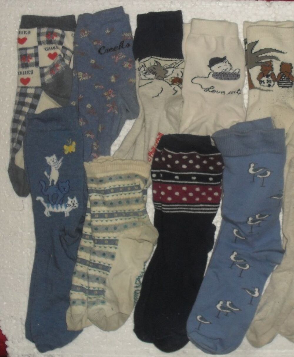 Lot de 17 paires de Chaussettes Femme Vêtements